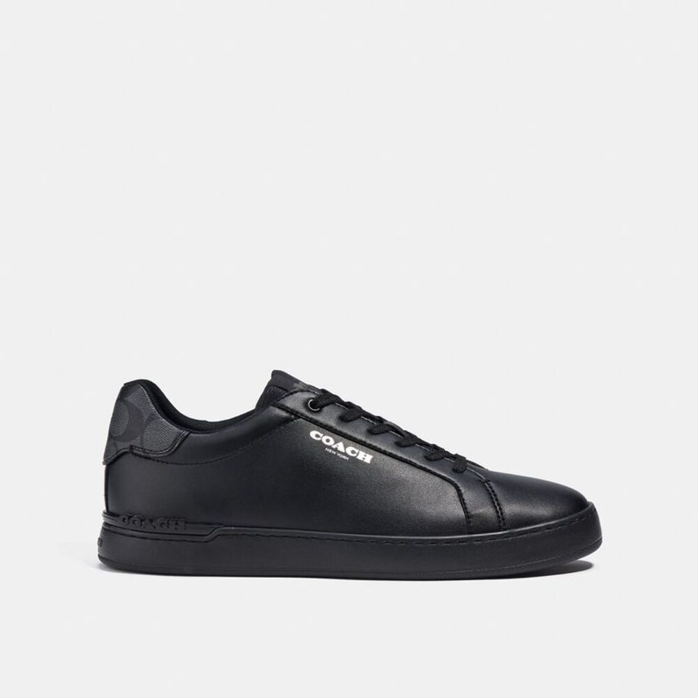 NWT Coach Outlet Clip Low Top Sneaker Signature Canvas - Picture 2 of 6
